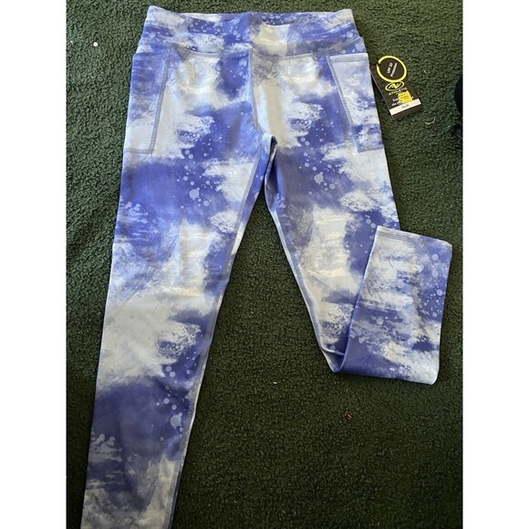 New Athletic Works Girls Active Core Legging UPF 30 Cloud Size Large 10-12 Plus - Picture 1 of 4